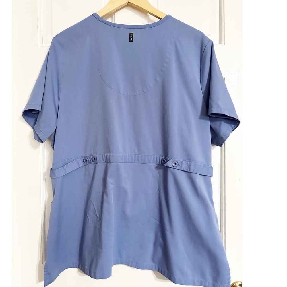 Grey’s Anatomy Blue Scrub Top Sz 2XL - Picture 2 of 4